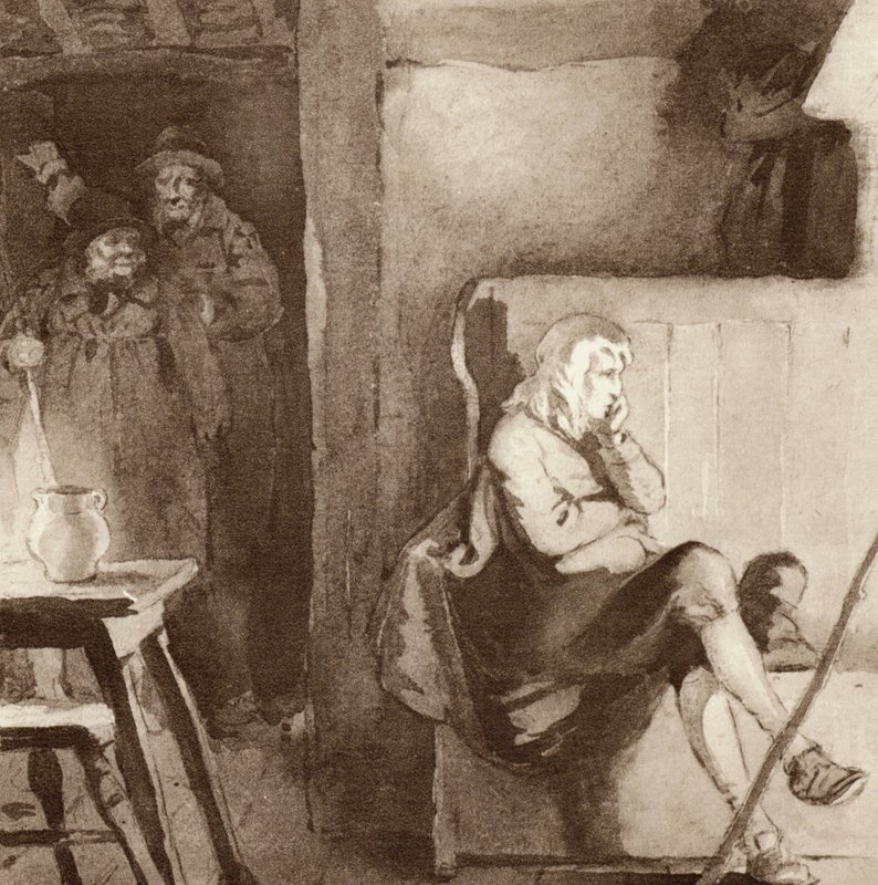 Illustrazione per The Scholar-Gipsy di Matthew Arnold da Frank Adams