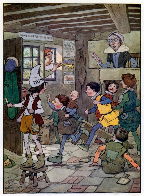 Illustrazione per La storia di Tom il figlio del pifferaio da Frank Adams