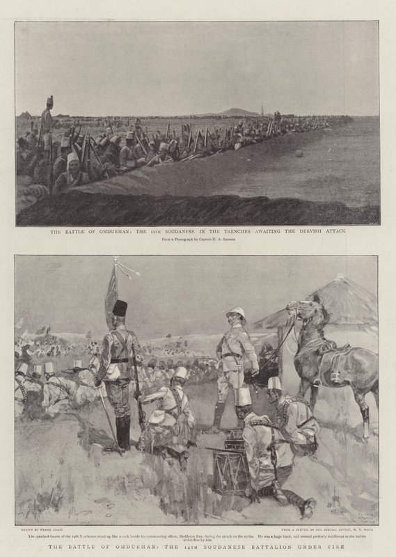 La battaglia di Omdurman da Frank Craig