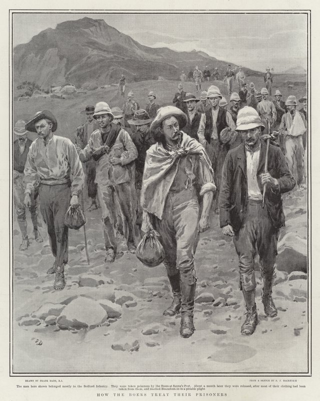 Come i Boeri trattano i loro prigionieri da Frank Dadd