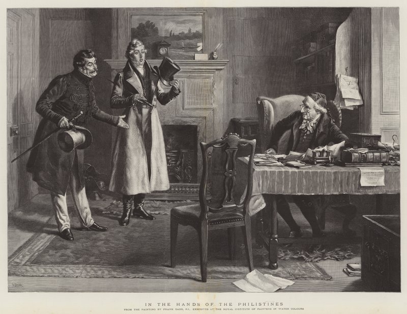 Nelle mani dei Filistei da Frank Dadd