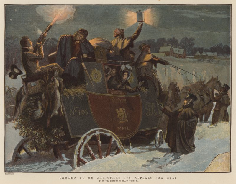 Bloccati dalla neve alla vigilia di Natale, appelli per aiuto da Frank Dadd