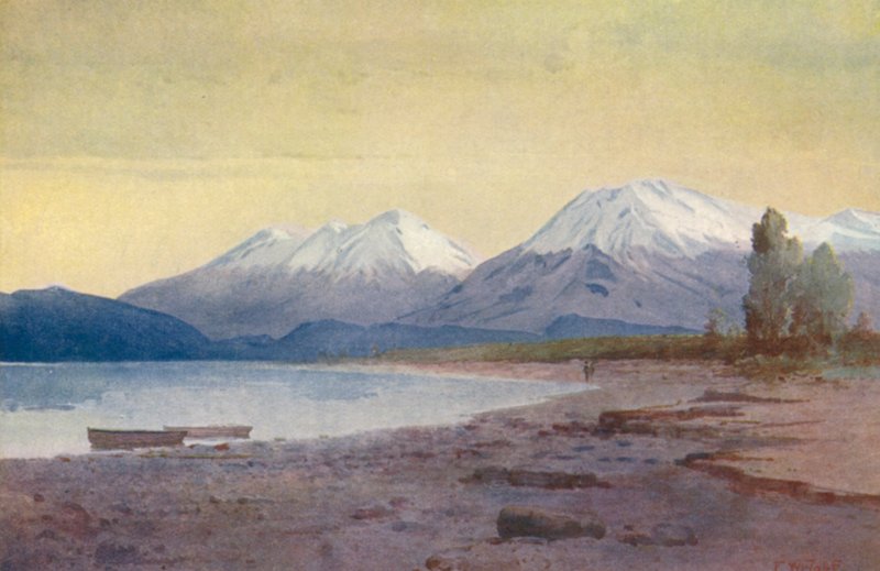 Nuova Zelanda: Ai piedi del Lago Te-Anau da Frank H Wright