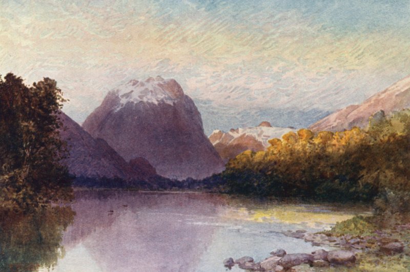 Nuova Zelanda: Alla testa del lago Te-Anau da Frank H Wright