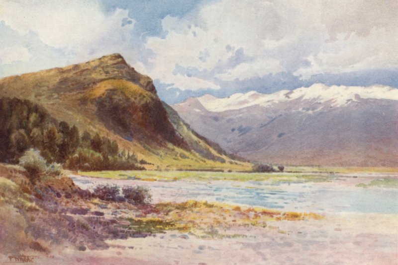 Nuova Zelanda: "Paradiso," Lago Wakatipu da Frank H Wright