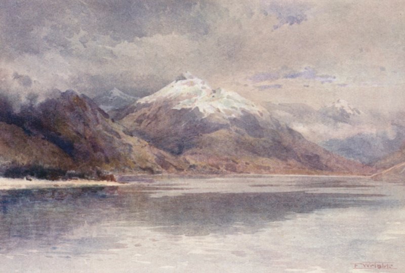 Nuova Zelanda: Le cime Cecil e Walter da Frank H Wright