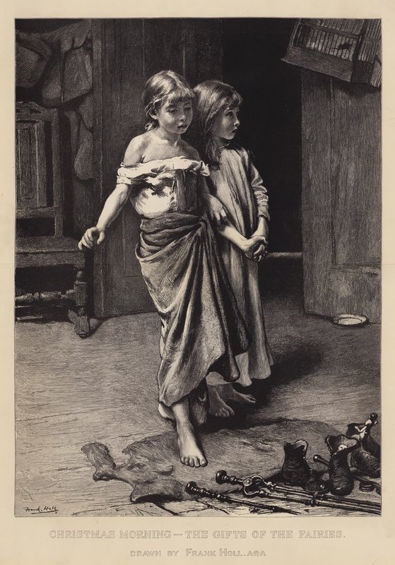 Mattina di Natale, i doni delle fate da Frank Holl