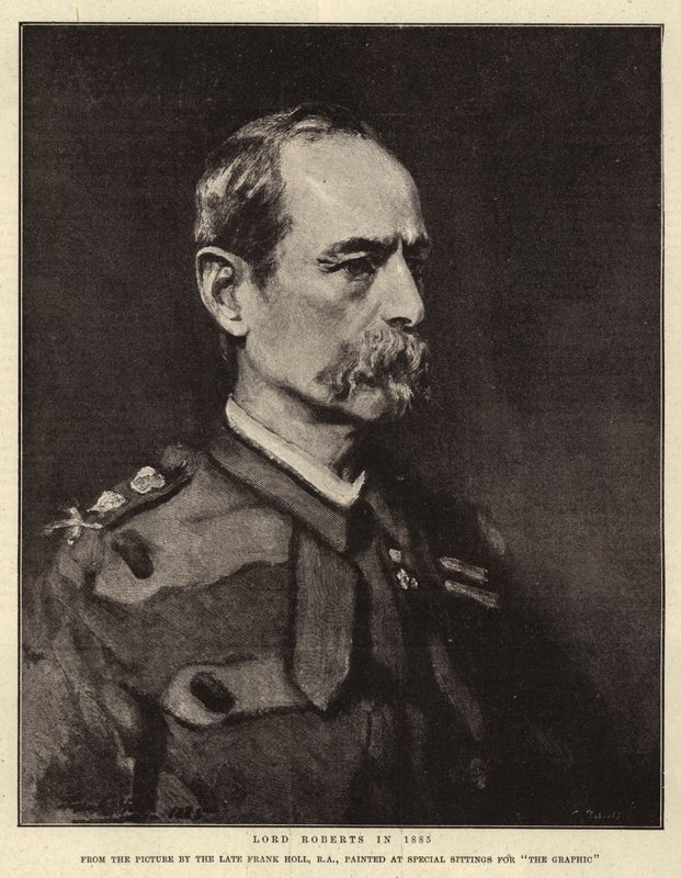 Lord Roberts nel 1885 da Frank Holl