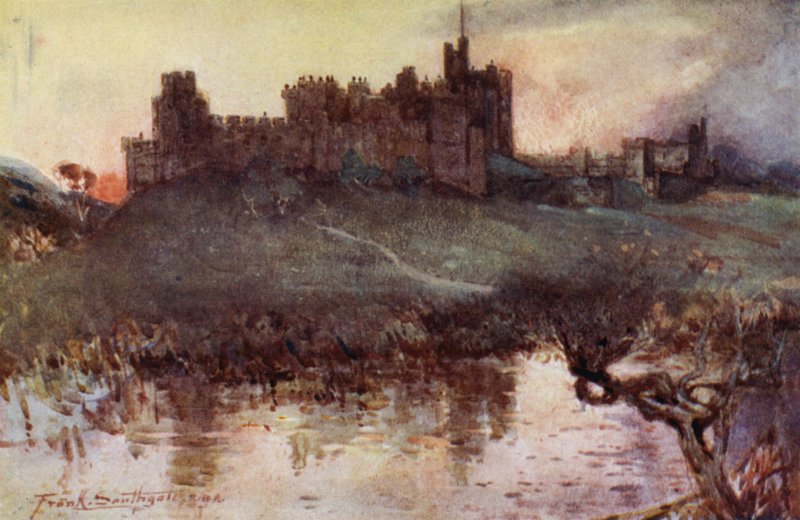 Castello di Alnwick da Frank Southgate