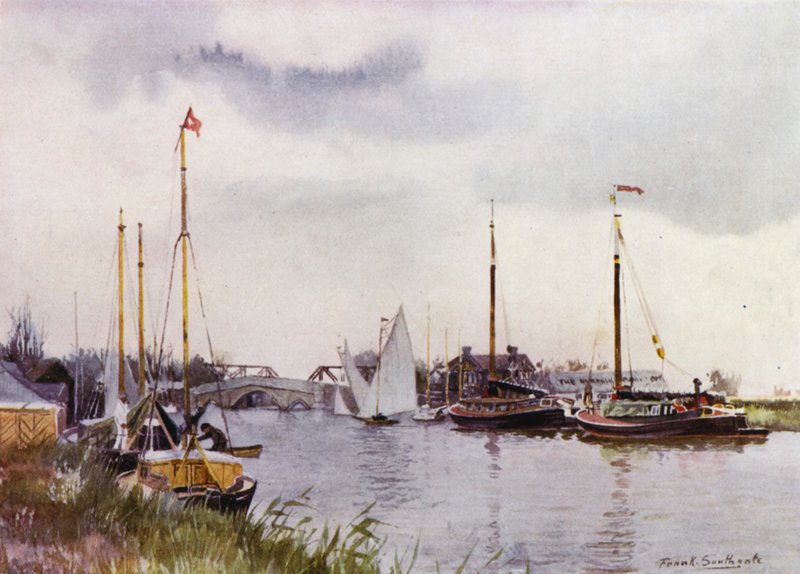 Norfolk Broads: A Potter Heigham da Frank Southgate