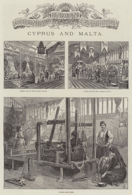 Esposizione coloniale e indiana, Cipro e Malta da Frank Watkins