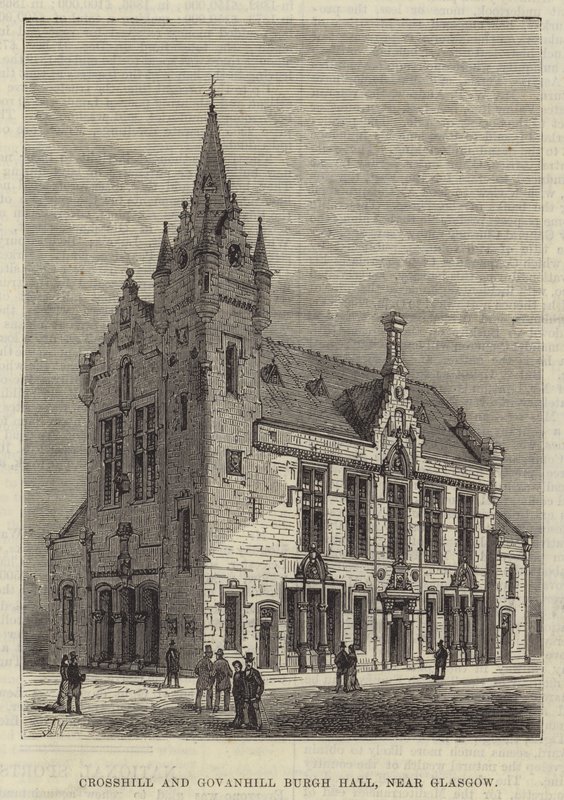 Crosshill e Govanhill Burgh Hall, vicino a Glasgow da Frank Watkins