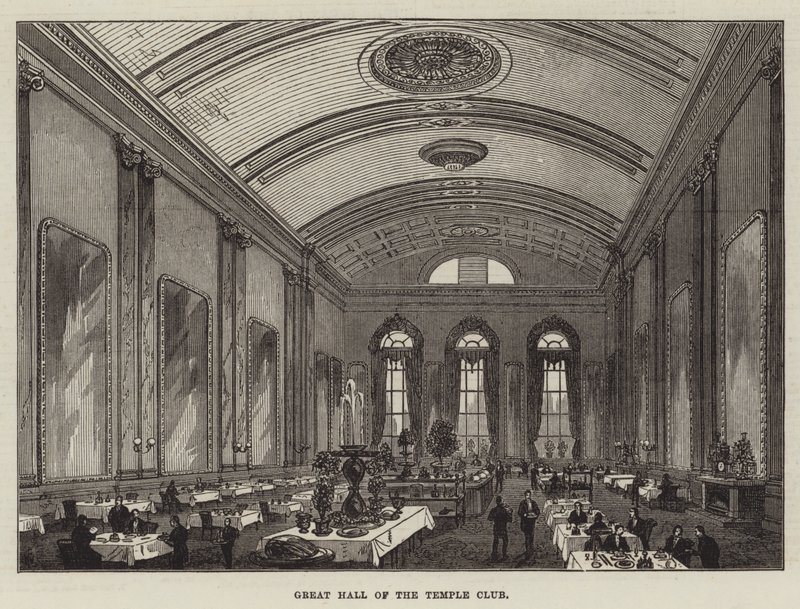 Grande Sala del Temple Club da Frank Watkins