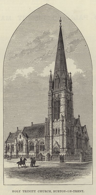 Chiesa della Santissima Trinità, Burton-on-Trent da Frank Watkins