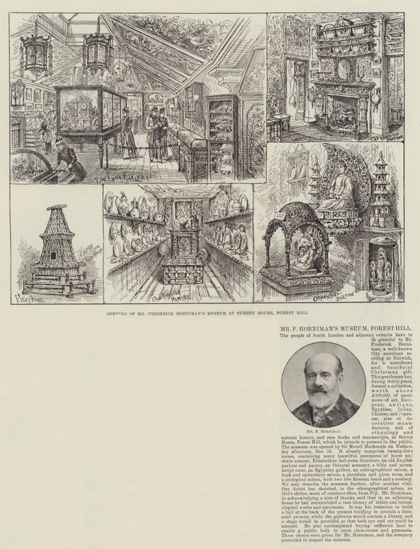 Il Museo di Mr F Horniman, Forest Hill da Frank Watkins