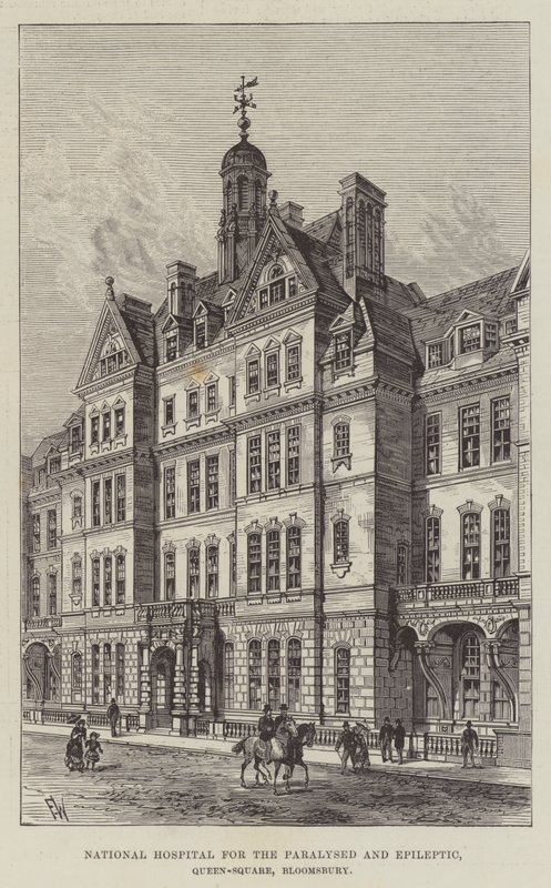 Ospedale Nazionale per Paralizzati ed Epilettici, Queen-Square, Bloomsbury da Frank Watkins