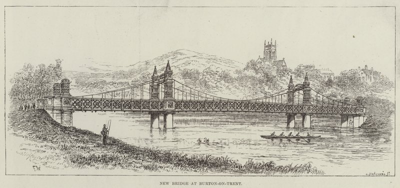 Nuovo ponte a Burton-on-Trent da Frank Watkins