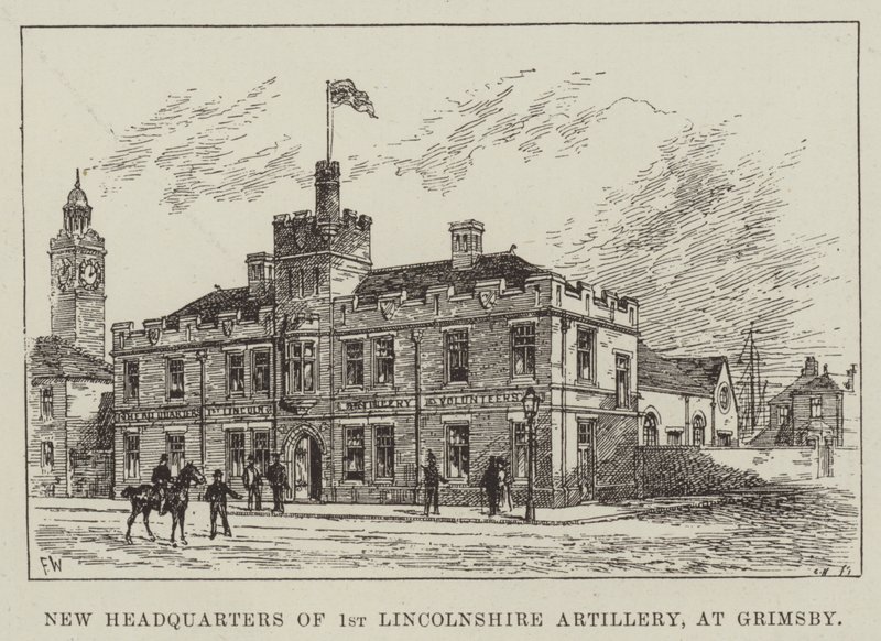 Nuova sede della 1ª Artiglieria del Lincolnshire, a Grimsby da Frank Watkins