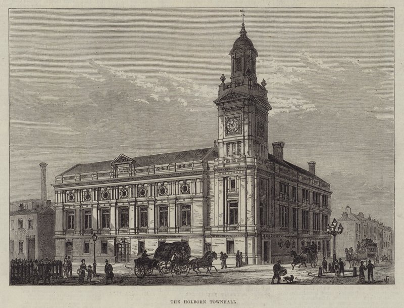 Il Municipio di Holborn da Frank Watkins