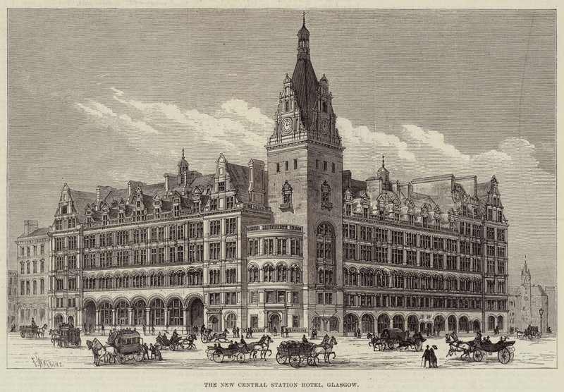 Il nuovo Central Station Hotel, Glasgow da Frank Watkins