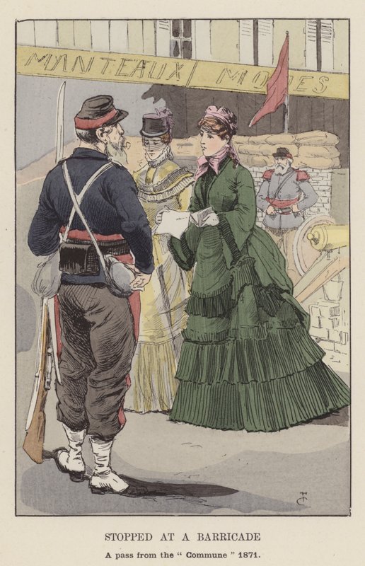 Fermati a una barricata, un passaggio dalla Comune 1871 da François Courboin
