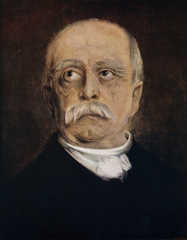 Otto von Bismarck, statista prussiano e Cancelliere della Germania da Franz Seraph von (after) Lenbach