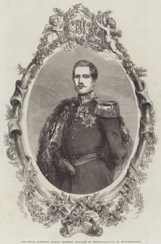 Sua Altezza Reale Principe Federico Guglielmo di Prussia da Franz Xaver Winterhalter