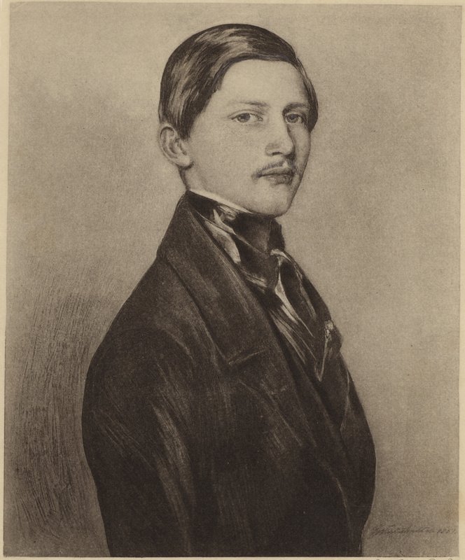 Principe Federico Guglielmo di Prussia da Franz Xaver Winterhalter