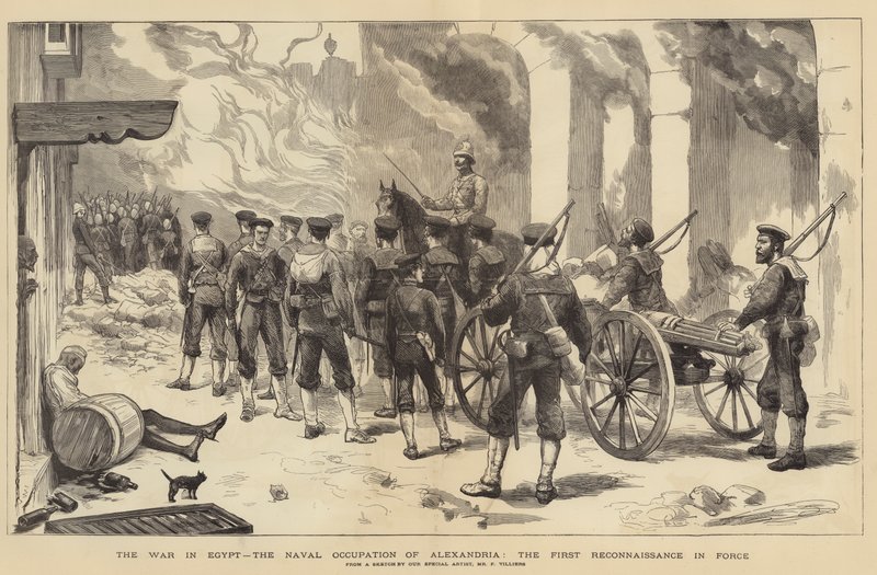 La guerra in Egitto, l