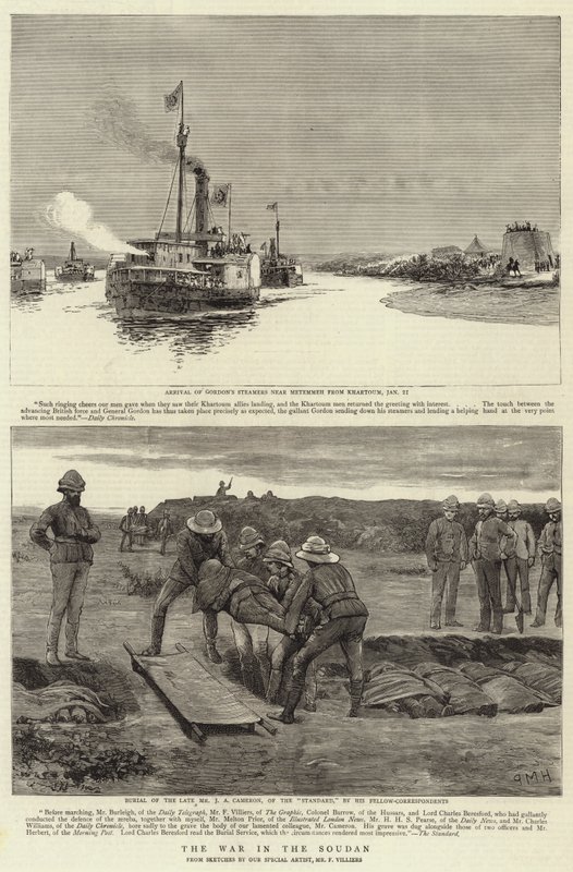 La Guerra nel Sudan da Frederic Villiers
