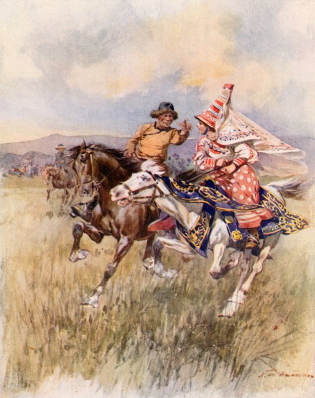 Un corteggiamento kirghiso da Frederic de Haenen