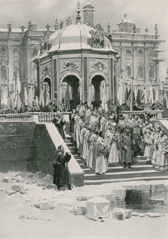 Benedizione della Neva da Frederic de Haenen