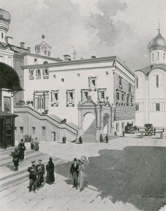 La scala rossa (o bella) del Cremlino da Frederic de Haenen