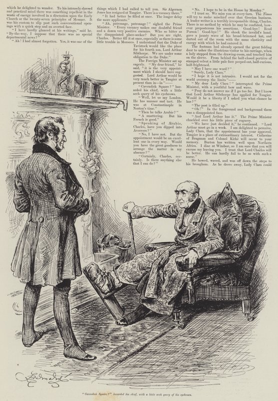 Una questione di diplomazia, di Arthur Conan Doyle da Frederick Barnard