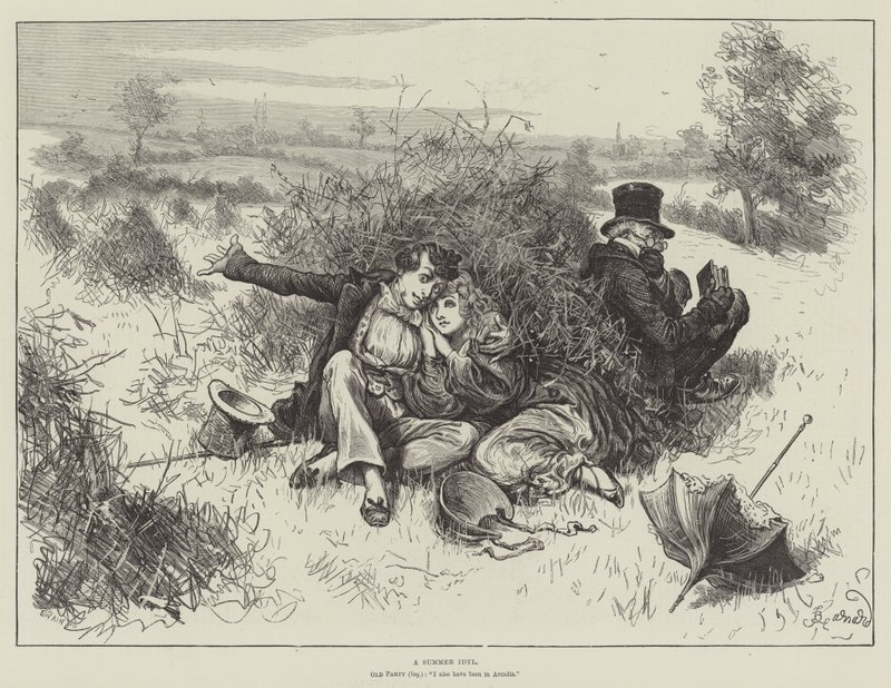 Un idillio estivo da Frederick Barnard