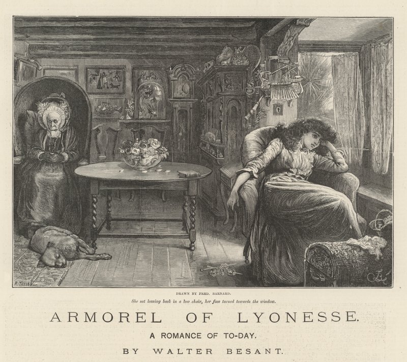 Armorel di Lyonesse, un romanzo di oggi, di Walter Besant da Frederick Barnard