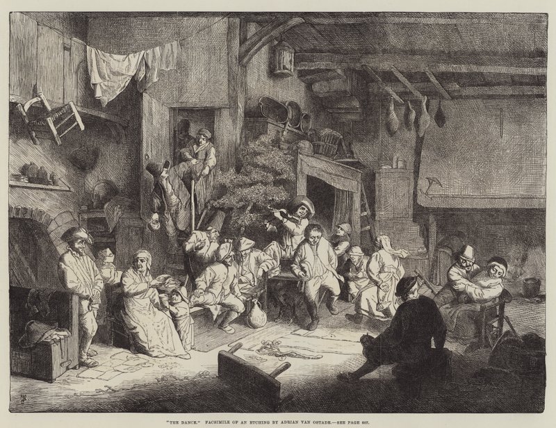 La danza, facsimile di un