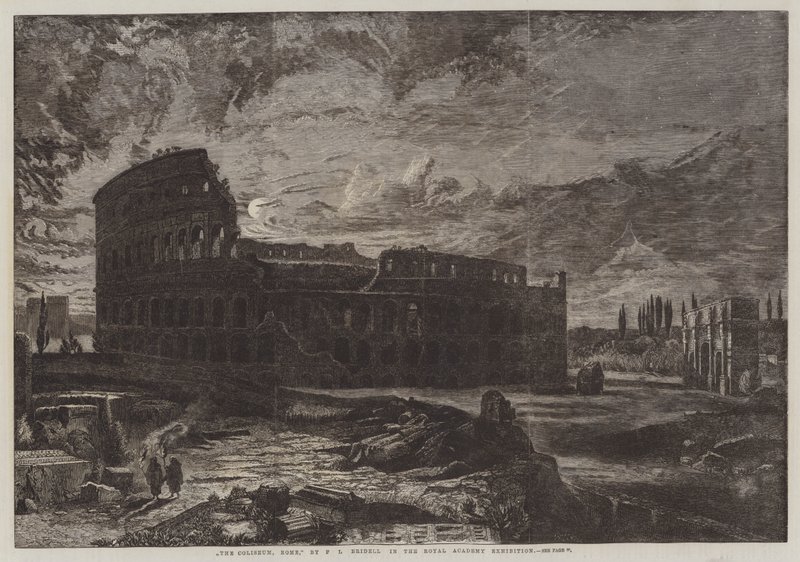 Il Colosseo, Roma da Frederick Lee Bridell
