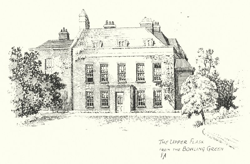 The Upper Flask dal Bowling Green da Frederick Adcock