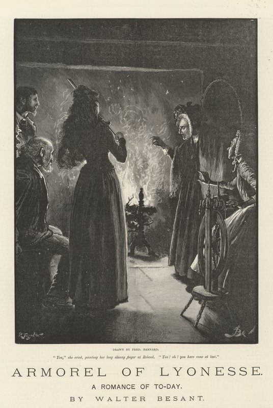 Armorel di Lyonesse, un romanzo di oggi, di Walter Besant da Frederick Barnard