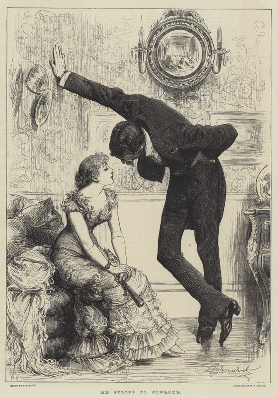 Si abbassa per conquistare da Frederick Barnard
