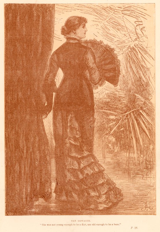 La vedova da Frederick Barnard