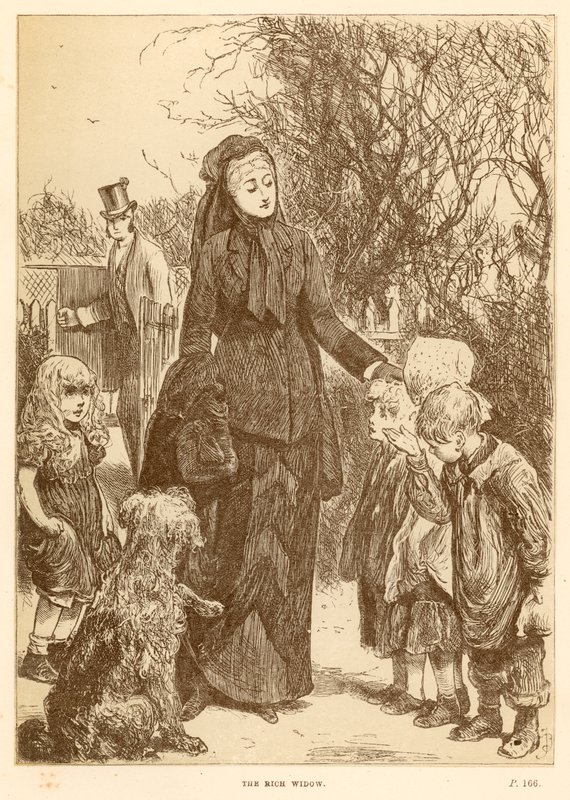 La vedova ricca da Frederick Barnard