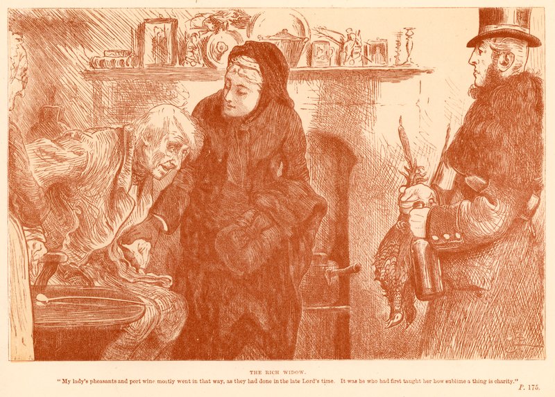 La vedova ricca da Frederick Barnard