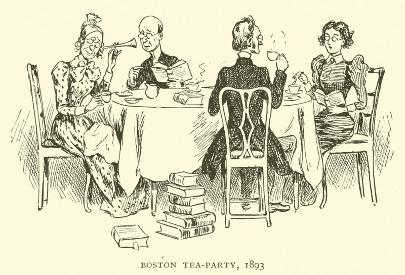 Boston Tea Party, 1893 da Frederick Burr Opper