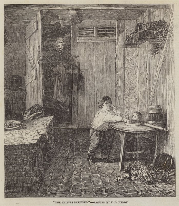 I ladri scoperti da Frederick Daniel Hardy
