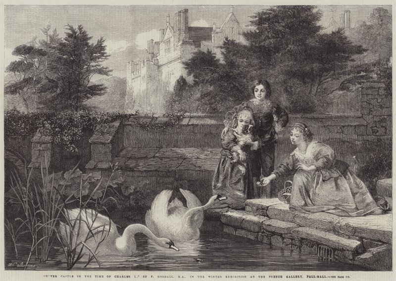 Castello di Hever al tempo di Carlo I da Frederick Goodall