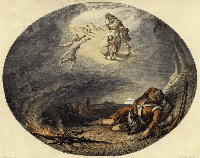 Il sogno del soldato da Frederick Goodall