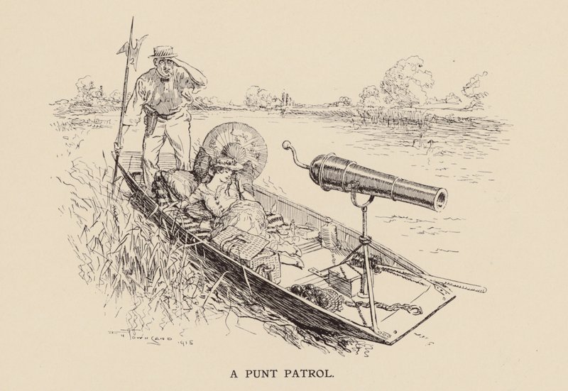 Una Pattuglia in Barca da Frederick Henry Townsend