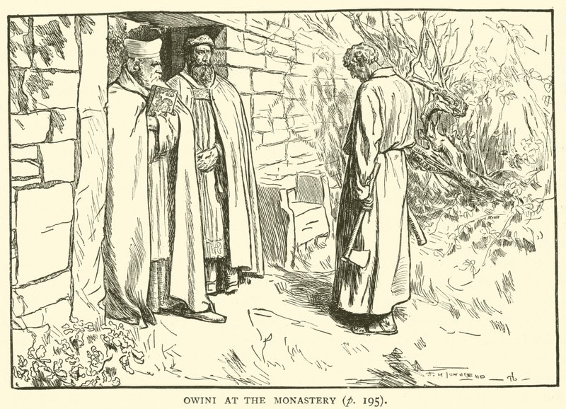 Owini al monastero da Frederick Henry Townsend